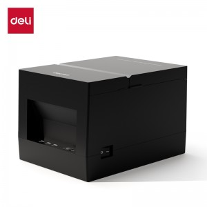 得力DL-801P3寸热敏票据打印机(黑)