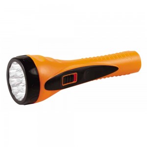 得力deli 3664 可循环充电型LED手电筒（中大型，25cm）