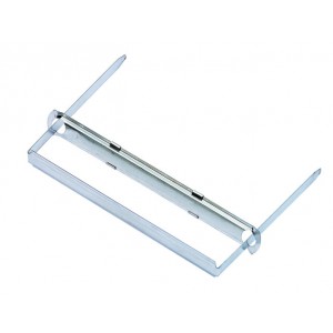 得力Deli 5549 80mm五金装订夹  50副/盒