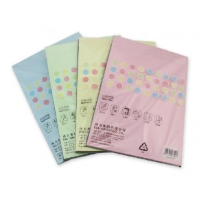 得力deli 7391 80克彩色打印复印纸 