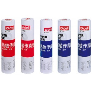 得力deli 7721 210x30米传真纸