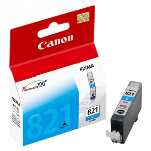 佳能Canon CLI-821C 青色原装墨盒
