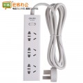 得力deli 18218 电源插座 插板 接线板（三个三插）1.8米