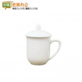 景德镇陶瓷会议杯子 带盖陶瓷杯  HK10267