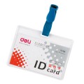 得力Deli 5750 软质PVC证件卡（横式） 