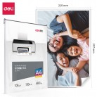 得力 11832 喷墨打印纸A4 108g/m (白)(100张/包)