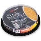 得力deli 3732 52X CD-R刻录光盘（10片装） 700MB 80min