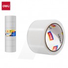  得力deli 30282  55mm普透封箱胶带/透明胶