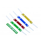 得力Deli 5548 80mm塑胶装订夹