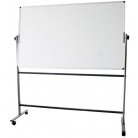 得力deli 7883  含支架式双面大白板 可旋转 双面书写 1500*900mm 