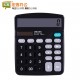 得力Deli 837  12位超大屏幕双电源计算器