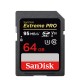 闪迪Sandisk  至尊超极速SD卡 64GB Class10 读速 95MB/s