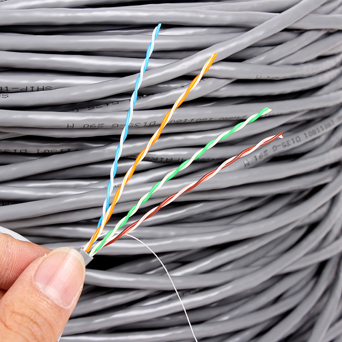 一舟 D135-G 300足米超五类百兆网线\/电脑跳线