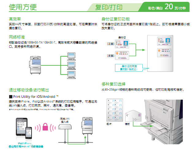 富士施乐DocuCentre C2263L A3含打印彩色数码复印机